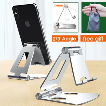 

Adjustable Foldable Aluminium Tablet Stand For iPad iPhone Desktop Soporte Tablet Holder Support Desk Mobile Phone Holder Stand
