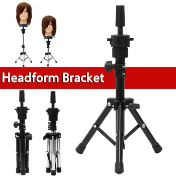 

Adjustable Mannequin Tripod Stand for Wig Display Making Aluminum Travel Foldable Hairdressing Head Holder Mannequins Stand