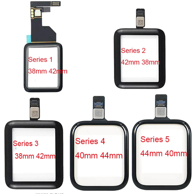 Touch Glass Per Apple Watch Series 38Mm 40Mm 42Mm 44Mm Per Watch Series 1 2 3 4 5 Display Lcd Touch Digitizer Glass