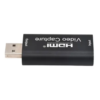 

HDMI video capture card USB2.0 capture card game live recording support OBS capture aluminum alloy material