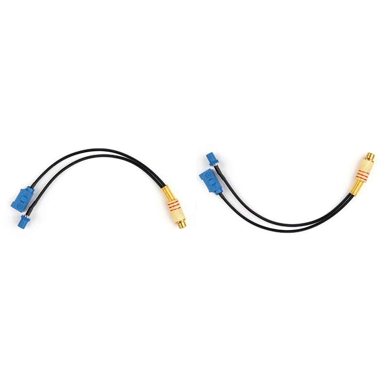 Rg174 Cable 20Cm Rca Female Plug Jack To Fakra-C Male& Female Plug Rg174 Splitter Cable