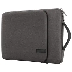 Sacoche Protectrice à Bandoulière Professionelle pour PC Portable, Housse de Transport Compatible Macbook Air, Asus, Lenovo, Dell, Huawei en 13, 14, 15,6 ou 17 Pouces 