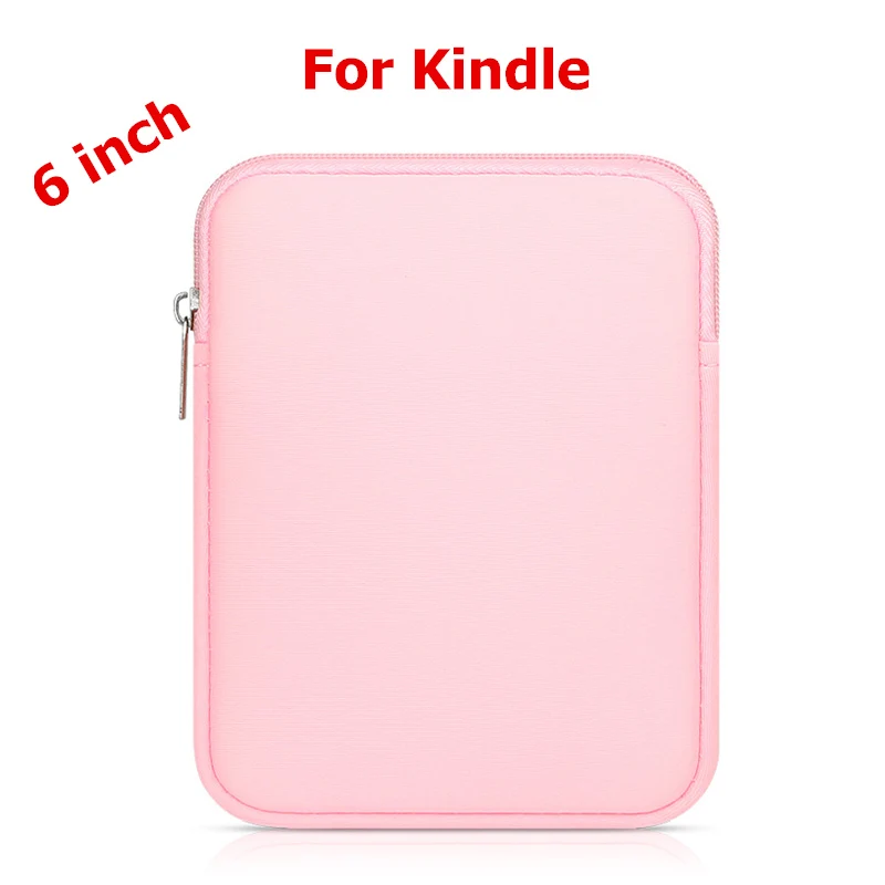 6 inch pink BinFul мягкие планшеты гильзы сумка для iPad Mini 1/2/3/4 Air 1/2 крышка чехол для iPad Pro 9,7 нового iPad 9,7 для чтения электронных книг 6 - Цвет: 6 inch pink