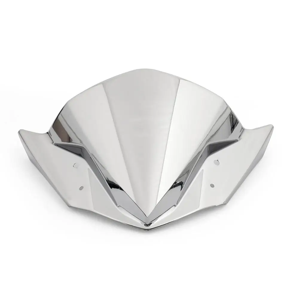 Artudatech экран ветрового стекла для 2011- Yamaha FZ16 FZ 16 FZ-S 11 12 13 14 двигатель ветровой экран Запчасти для мотоциклов - Цвет: Chrome
