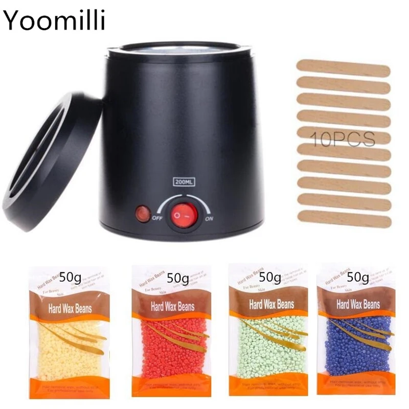 Calentador de cera para hombre y mujer, máquina depiladora para SPA, depilación corporal