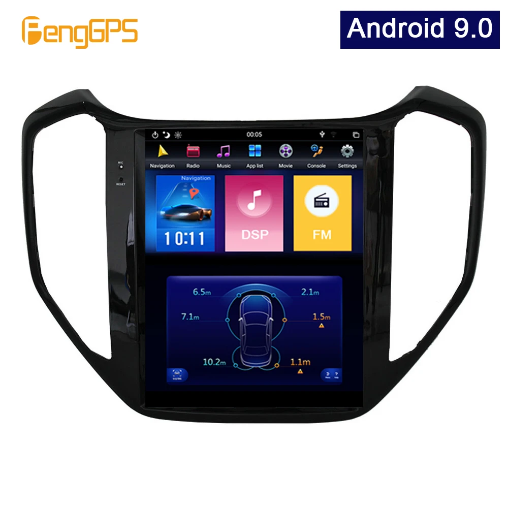 Android 9,0 Tesla вертикальный экран Автомобильный плеер gps навигация для Changan CX70+ аудио плеер 12,1 дюймов