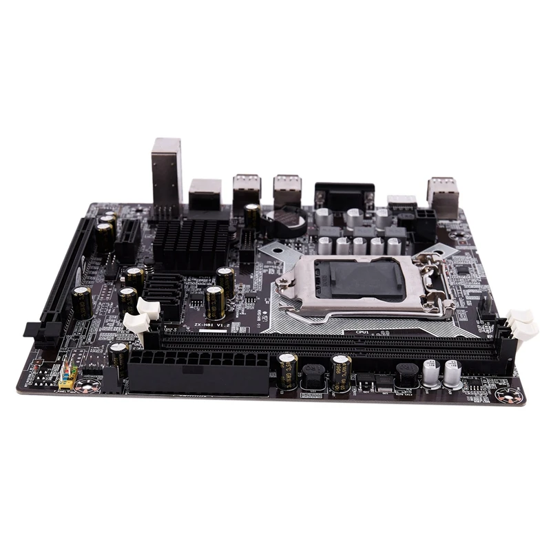 H81 LGA 1150 Motherboard Socket LGA1150 Micro ATX Desktop image USB2 0 SATA2 0 Dual Channel 2