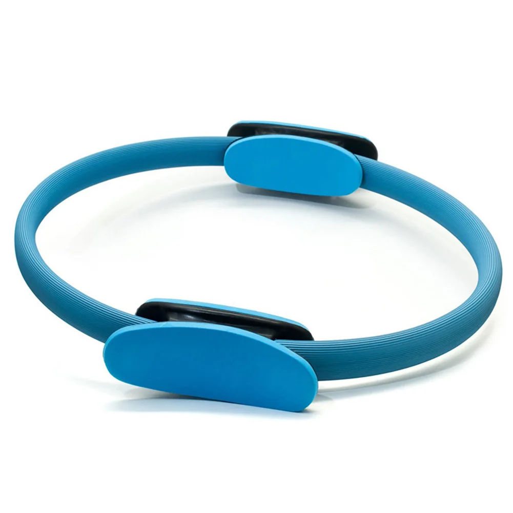 Спортивные Резистентные Аксессуары для тренировок женские Упражнения Йога фитнес тренажерный зал Пилатес круг волшебное кольцо для дома мышцы профессиональный - Цвет: Синий