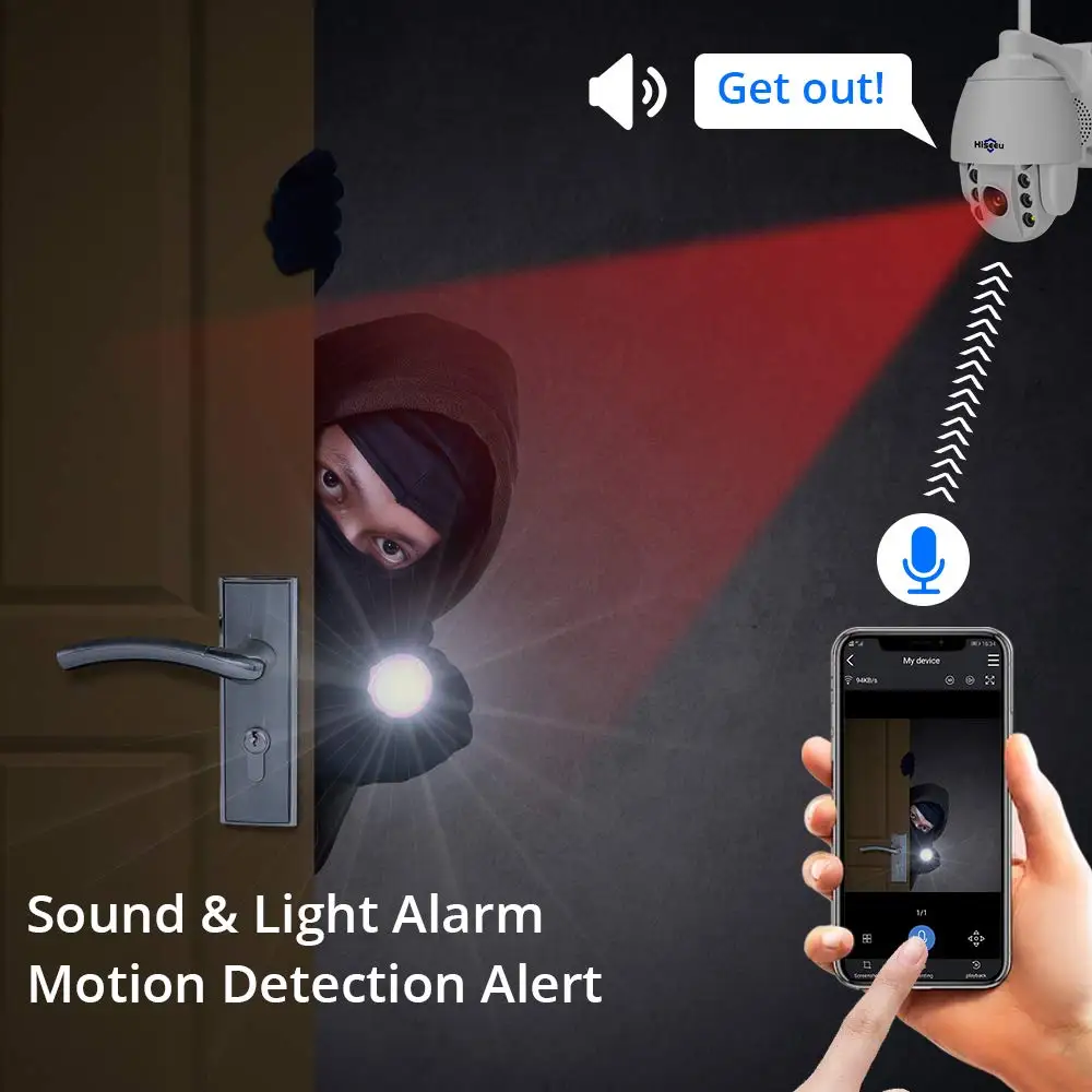 Hiseeu 1080P Securtiy Bullet Camera