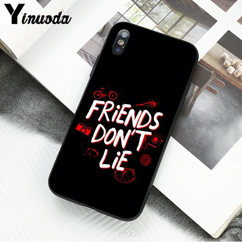Yinuoda странные вещи Рождественские огни чехол для телефона оболочка для iPhone11 8 7 6 6S Plus 5 5S SE XR X XS MAX 11pro max Coque Shell