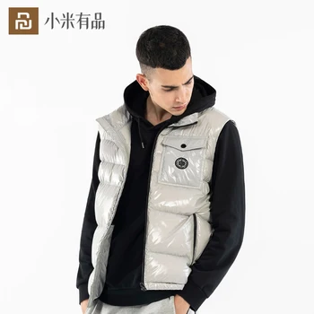 

YouPin UNREMARK Down Vest High Fluffy Water Splashing Prevention Long Lasting Temperature Lock Light And Soft Light Fabric