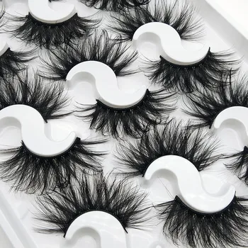 

7/9 pairs 25mm 3D Faux Mink Lashes Natural Long False Eyelashes Volume Fake Lashes Makeup Extension Eyelash maquiagem