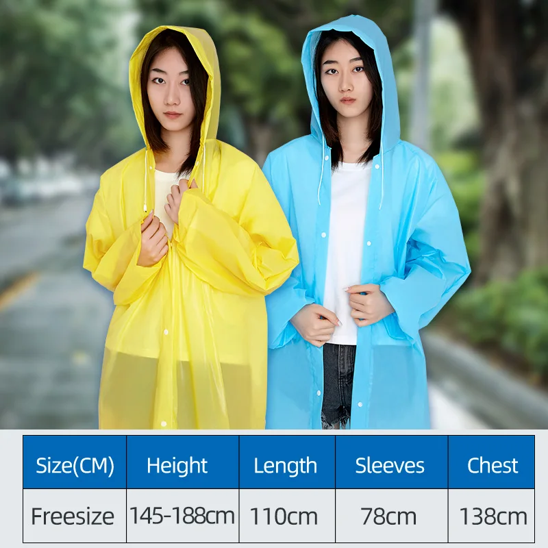 Raincoat Women Men Poncho Transparent Rain Coat Rainwear Capa de Chuva Para  Motoqueiro Camping Impermeables para lluvia Mujer - AliExpress