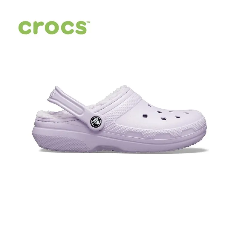 Crocs Classic Lined Clog Rubber Clogs 