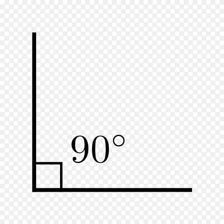 直角线度几何线