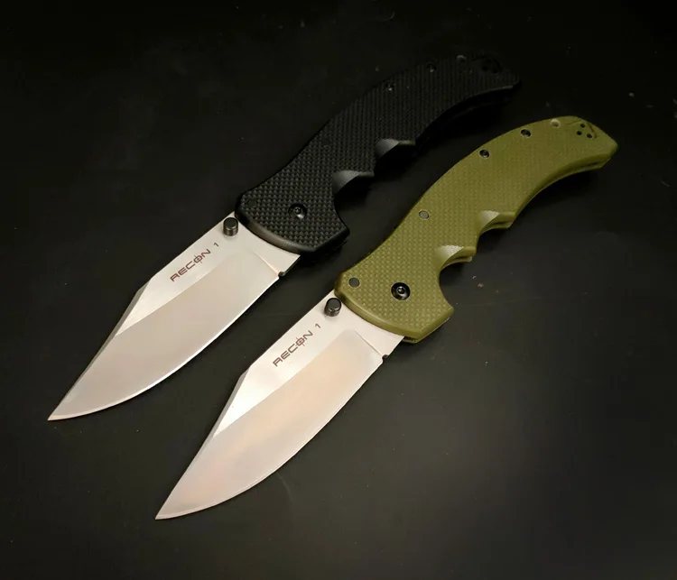 Новейшая модель RECON 1 G10 ручка Марк CTS погрузчик Нож Складной Карманный выживания
