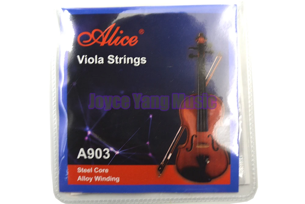 Alice A903 Nickel Silver Wound Viola Strings Set of 4 1st-4th Free Shipping | Спорт и развлечения