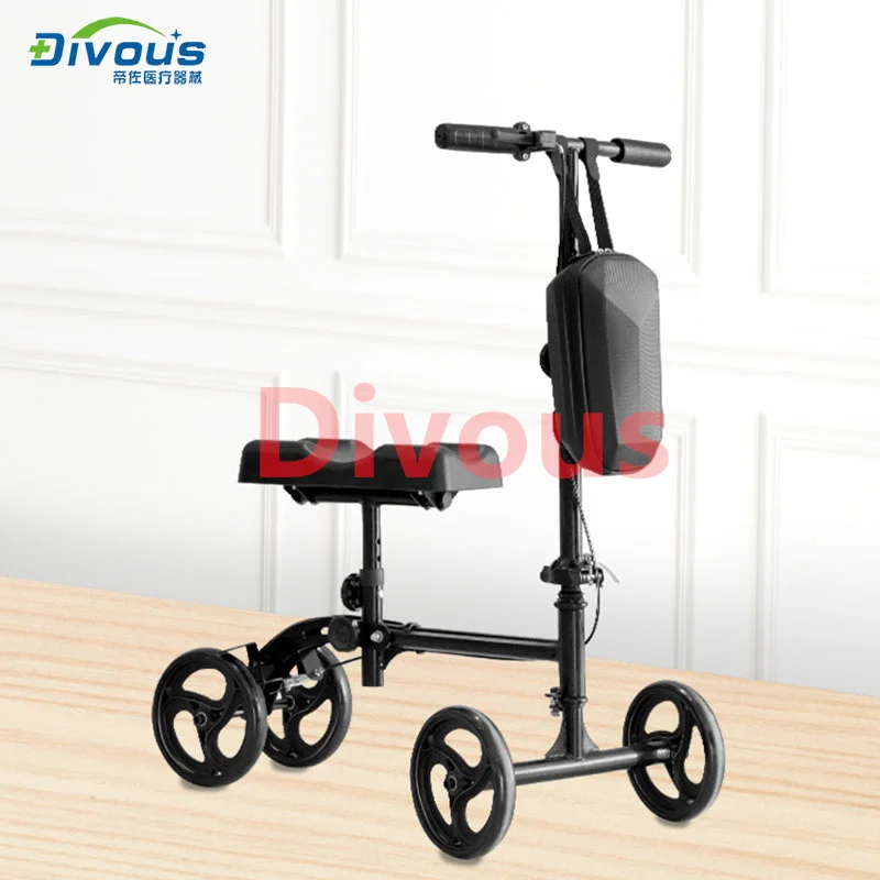 Lightweight and Compact one-legged scooter for the disabled 4