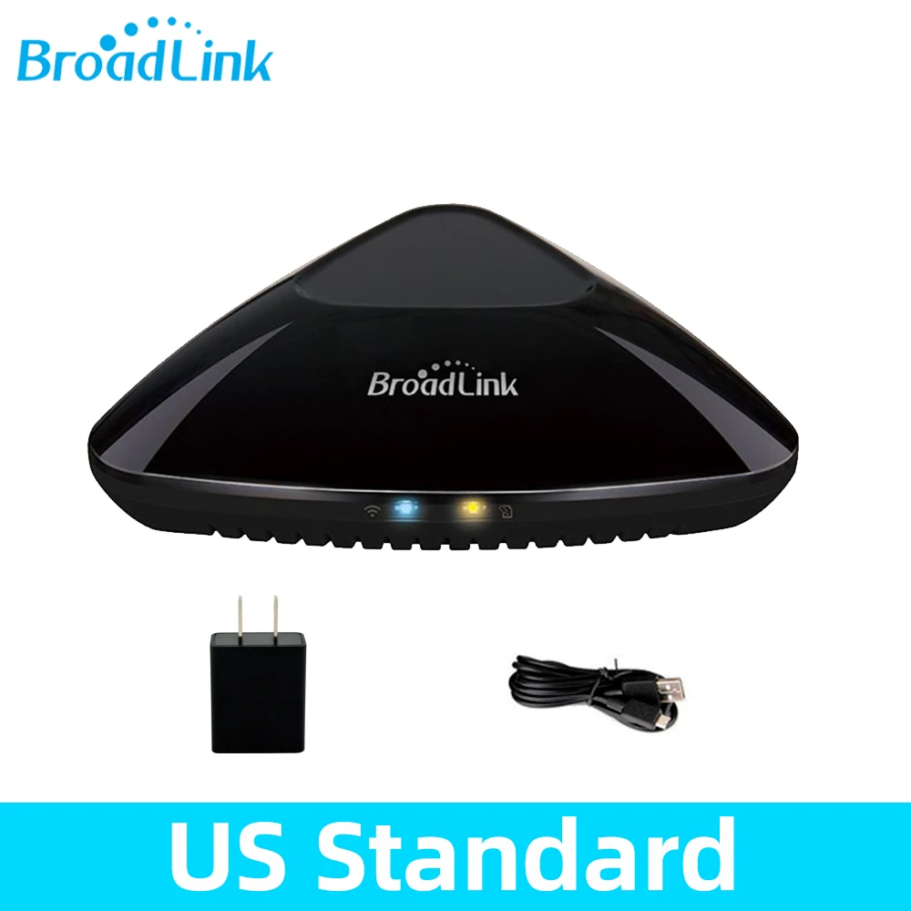 RM PRO US Универсальный пульт дистанционного управления Broadlink RM PRO/MINI 3 Black Bean wifi/2,4G/IR/RF поддержка Alexa Smart/Google Home Mini/Автоматизация - Комплект: RM PRO US