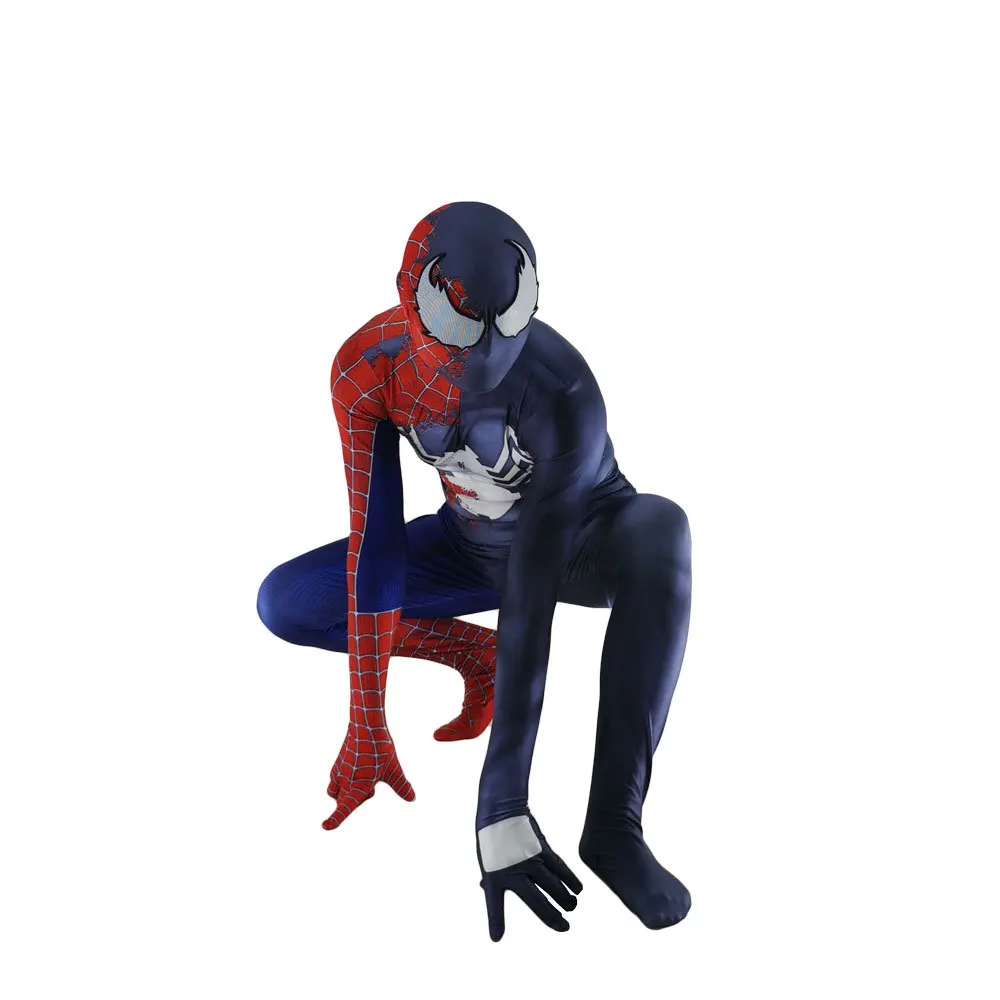 Raimi косплей костюм супергероя из спандекса 3D принт костюм лайкра Zentai боди костюм для Хэллоуина вечеринки