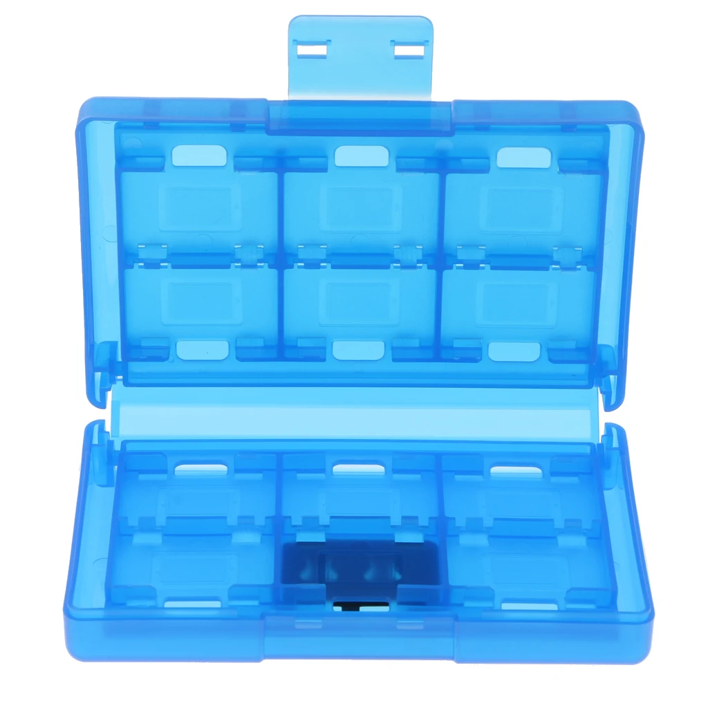 

24 in 1 Game Card Case Cartridge Holder Box For Nintendo Switch Protects your Game Cards from Dust and Scratches.