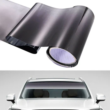 

20CMx150CM Car Stickers Auto Sun Visor Strip Tint Front Windshield Protector PVC