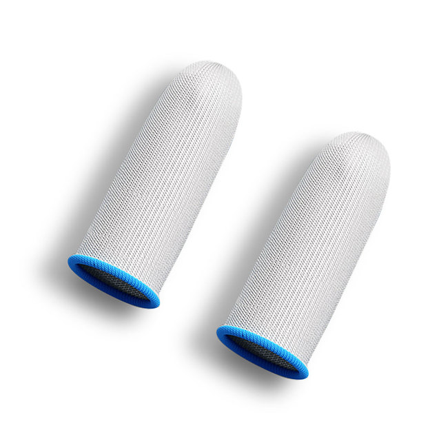 Pair Gaming Finger Cover Sweatproof Gamer Fingertips Sleeve For Mobile Games Touch Screen Anti-slip Covers Game Accessories