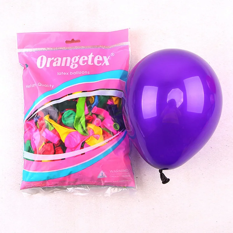50pcs purple 5inch 50 шт в наборе, 5 дюймов Mix цветные латексные шары, хороший подарок на день рождения, свадьбу, для девочек, в Корейском стиле Вечерние Макарон шар Декор - Цвет: 50pcs purple 5inch