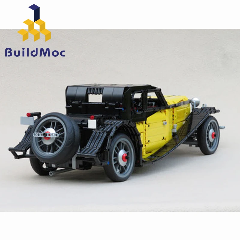 Конструктор BulidMOC 50T Technic гоночный автомобиль классическая модель автомобиля
