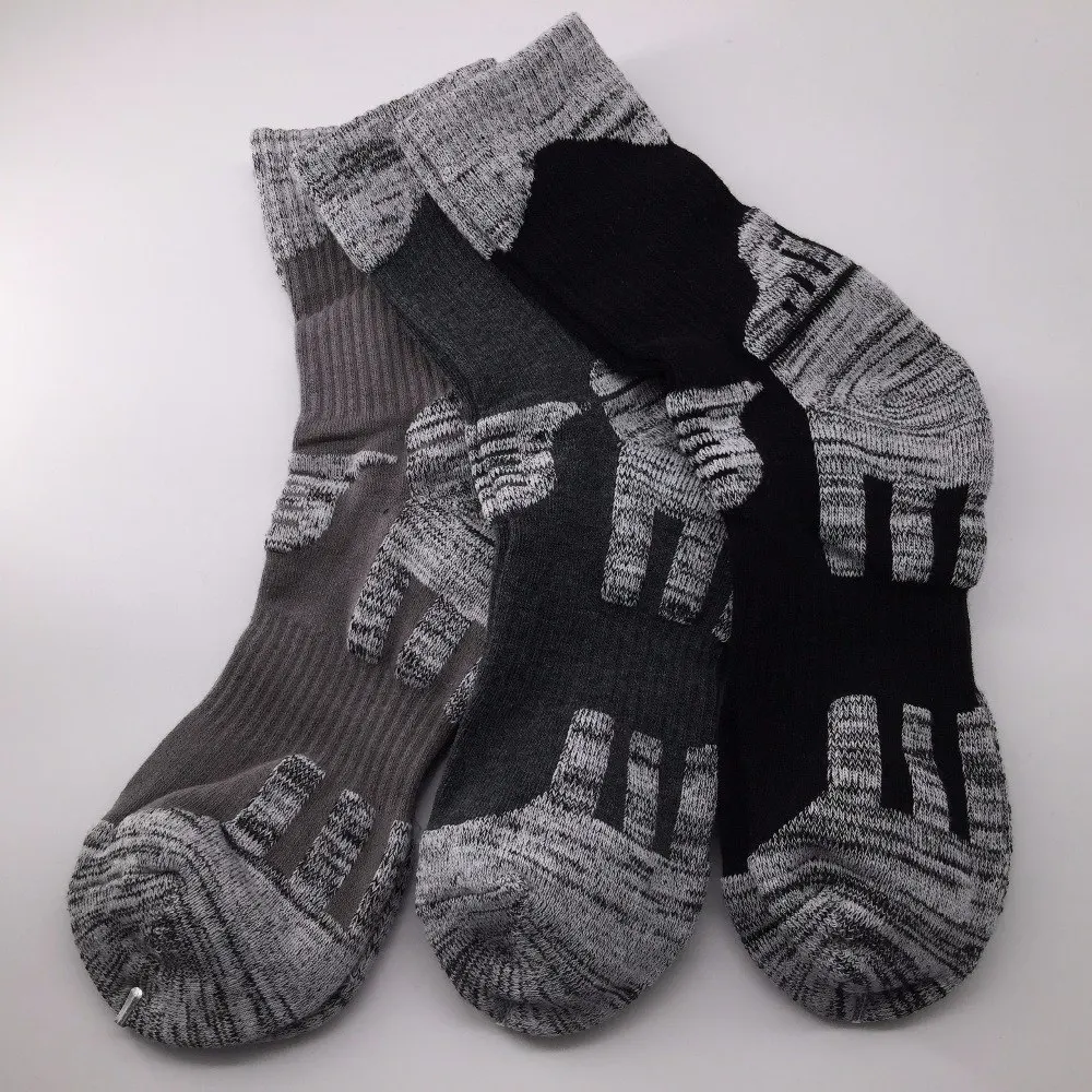 PLOFR-B6 Women Cotton Socks Unisex Casual Crew Thick geometric | Женская одежда