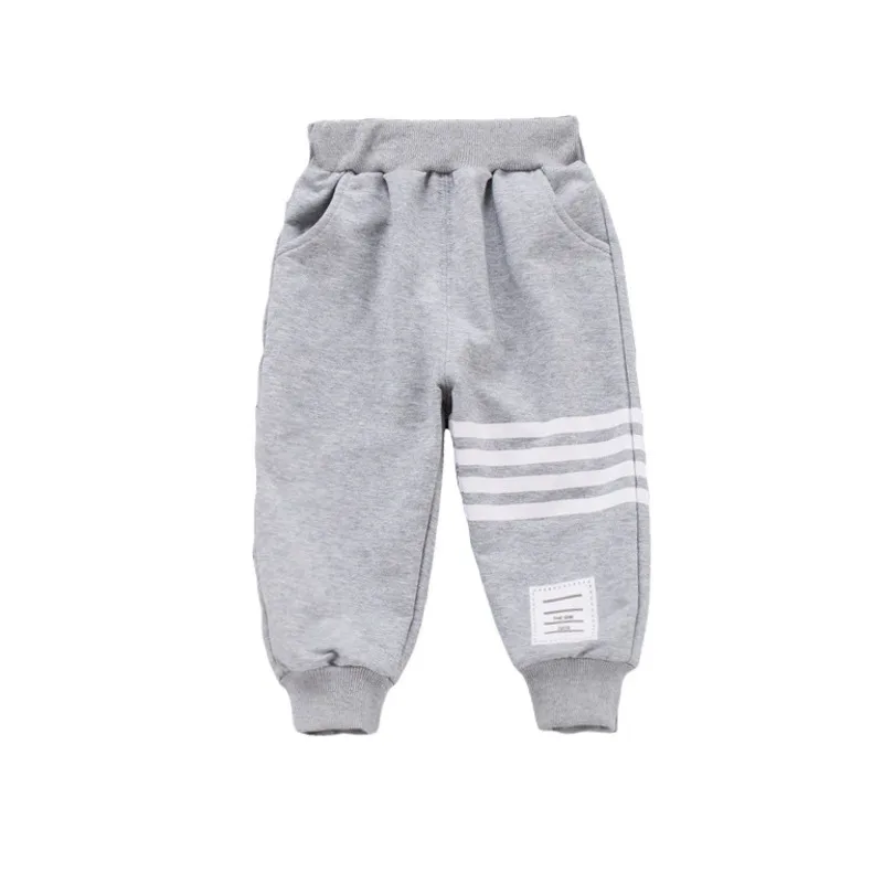 

New Spring Autumn Baby Boys Girls Clothes Children Cotton Pants One Piece Toddler Fashion Casual Clothing Kids Infant Sportswear