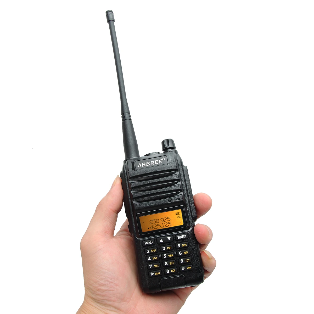 Abbree AR-F3 трехдиапазонный 8 Вт рация uhf vhf 220-260 МГц ветчина длинный диапазон ручной двухсторонний радиоприемник CB Пешие прогулки UV-5R