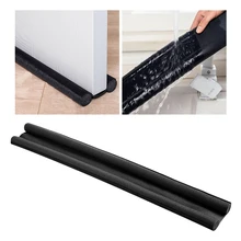Twin Doors Draft Stopper Guard Draft Blocker Seal Soundproof Under Bottom Strip Under Door Sealing Blocker Door Weatherstrip