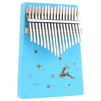 

17 Keys Kalimba Thumb Piano Finger Piano Hand Piano Wooden Piano with Tuning Hammer Simple Learning Adult Beginners