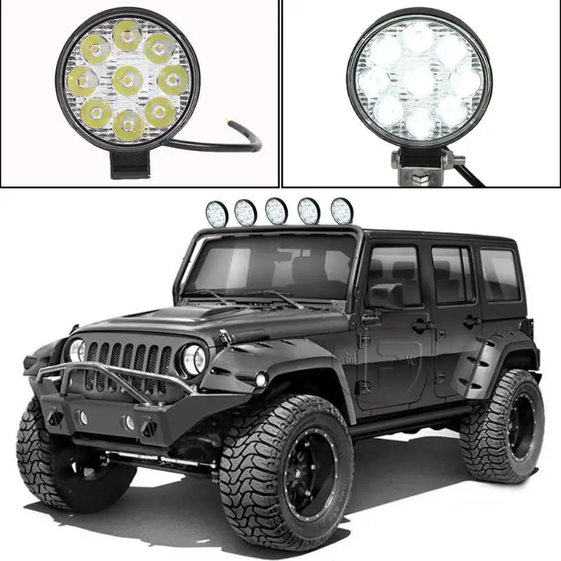 9LED Рабочая лампа 27 Вт 1620LM 6500K супер энергосберегающей высокой Яркость долгий срок