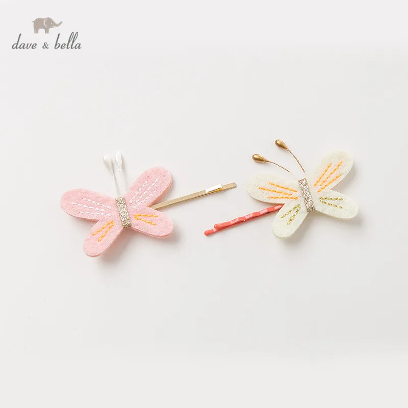 DB12024 davebella girls headwear feathers barrettes | Детская одежда и обувь