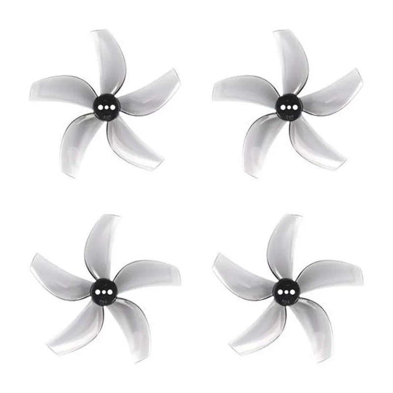 

Gemfan D63 5-Blade Propellers 1.5mm Shaft Propeller Props 1106 3800KV Brushless motor RC FPV Racing Drones Gray