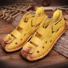 Винтаж Женские туфли-лодочки мягкая подошва женская обувь светильник Дамская обувь женская обувь из натуральной кожи; женские босоножки ручной работы; Мокасины