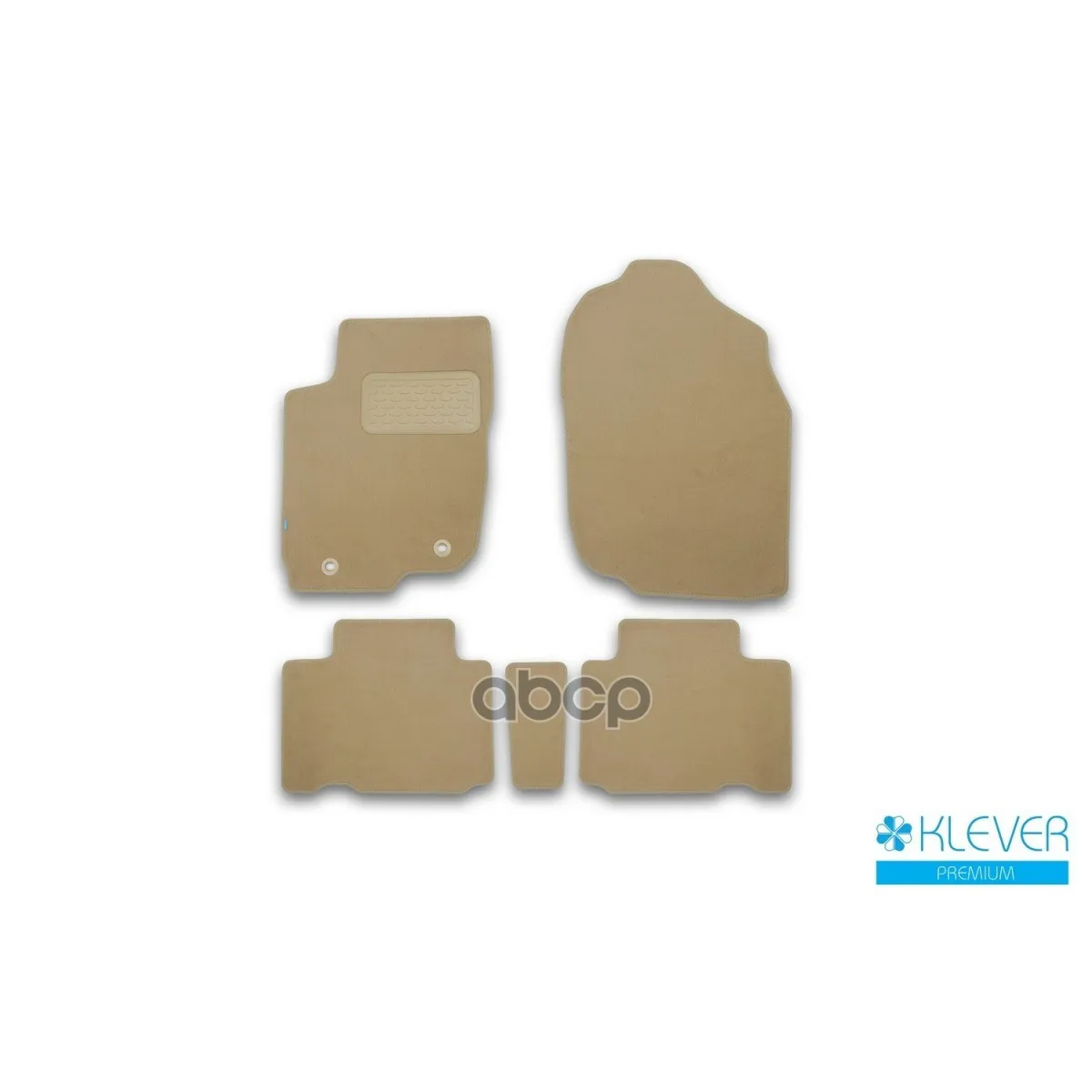 Коврики В Салон Klever Premium Toyota Rav 4,-, Кросс., 5 Шт.(Текстиль, Бежевые) Klever арт. KLEVER04489922112kh