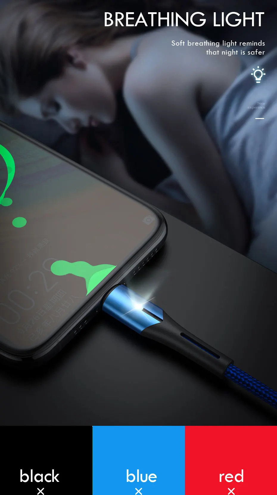 Micro USB кабель 3A Быстрая зарядка USB синхронизация данных мобильный телефон адаптер зарядное устройство кабель для samsung huawei Xiaomi Redmi кабель для телефона Android