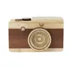 Wooden Music Box Retro Camera Design Classical Melody Birthday Home Decoration D5QA 1
