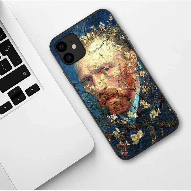 Чехол для телефона с изображением звездной ночи Ван Гога iPhone 12 Pro Max SE 2020 6 6s 7 8 Plus X XS