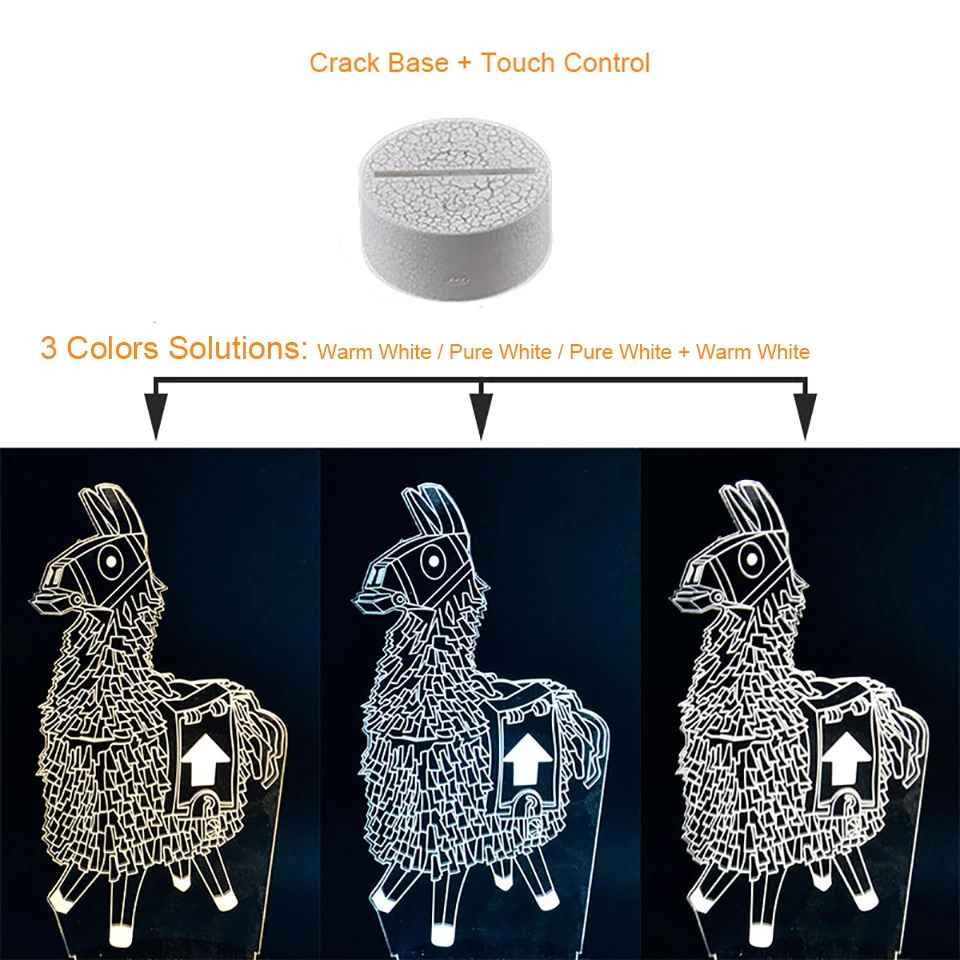 Creative 3D Lamp Led Love Heart Illusion Night Light 3D Night lamp For Valentine Lover Gift Christmas Party Home Decoration