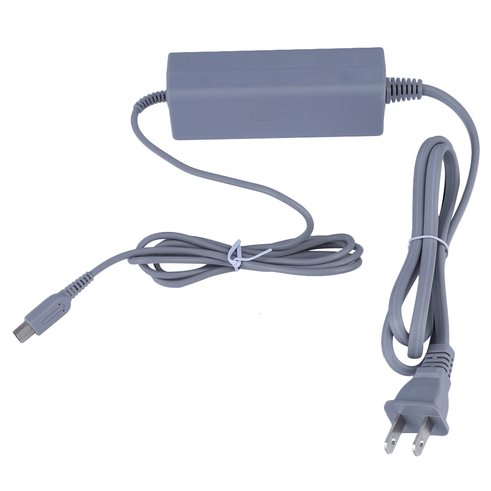 Адаптер питания переменного тока, настенное зарядное устройство, сменный зарядный кабель для контроллера nintendo, штепсельная вилка США, серый, Прямая поставка