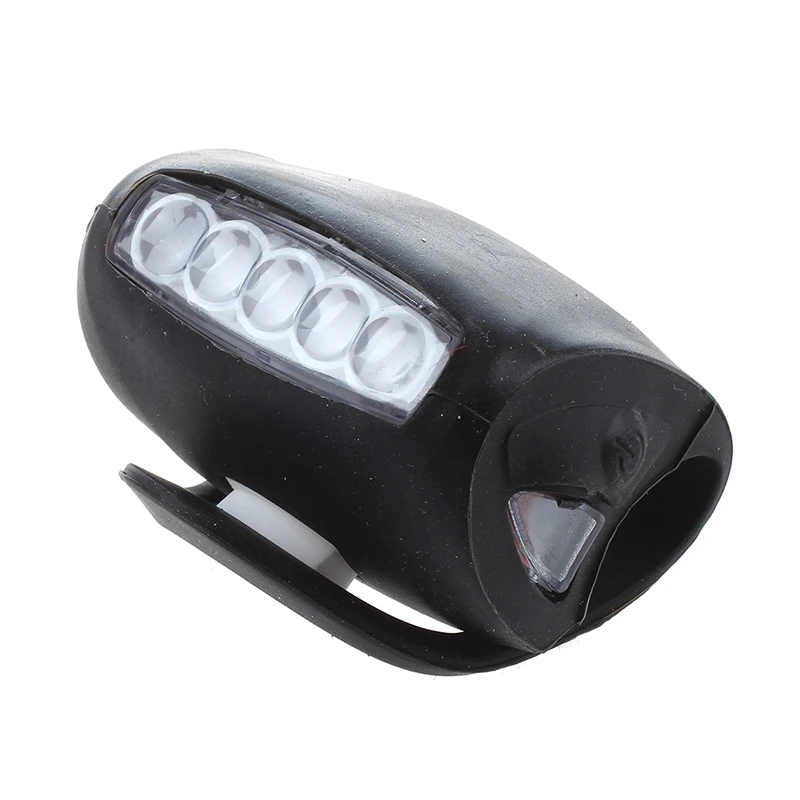 Lighthouse Lamp Light Lights front 5 + 2 LED White Red Cycling Bike | Спорт и развлечения