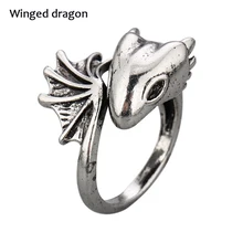 

Dragon rings men sexy stsinless steel ring rezible self defense weapon hard titanium steel window breaker women ring anillos
