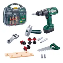 Электрические инструменты для ремонта развивающие игрушки Моделирование Набор инструментов с переносной чехол инструмент «сделай сам»; Комплект для мальчиков и девочек