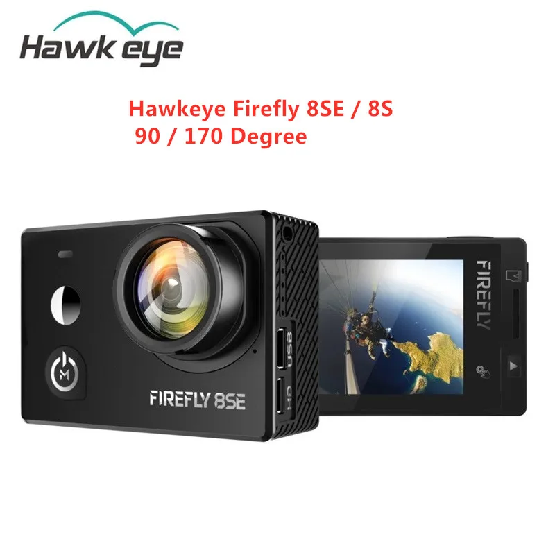 Экшн камера Hawkeye Firefly 8SE / 8S 4K экран 90/170 градусов Wi Fi FPV|eagle camera|runcam 2camera runcam |