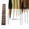 10Pcs Chinese Bamboo Calligraphy Brushes With Pen Curtain Set Writing Brush Tool Calligraphy Ink Art Painting Supplie ► Photo 1/6