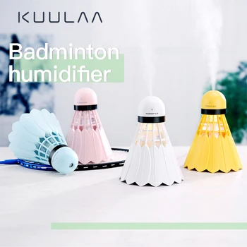 

KUULAA Humidifier Air Diffuser Difusor Mist Maker For Home Office Car Aroma Air Diffuser Humidifier With colorful Lamp Light Fan